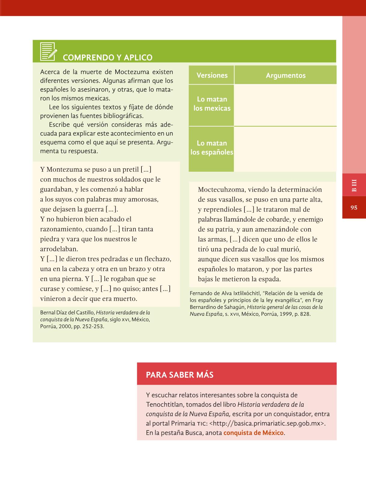¿cómo se contestó la oración del siervo de abrahán? Historia Cuarto grado 2016-2017 - Online - Libros de Texto ...