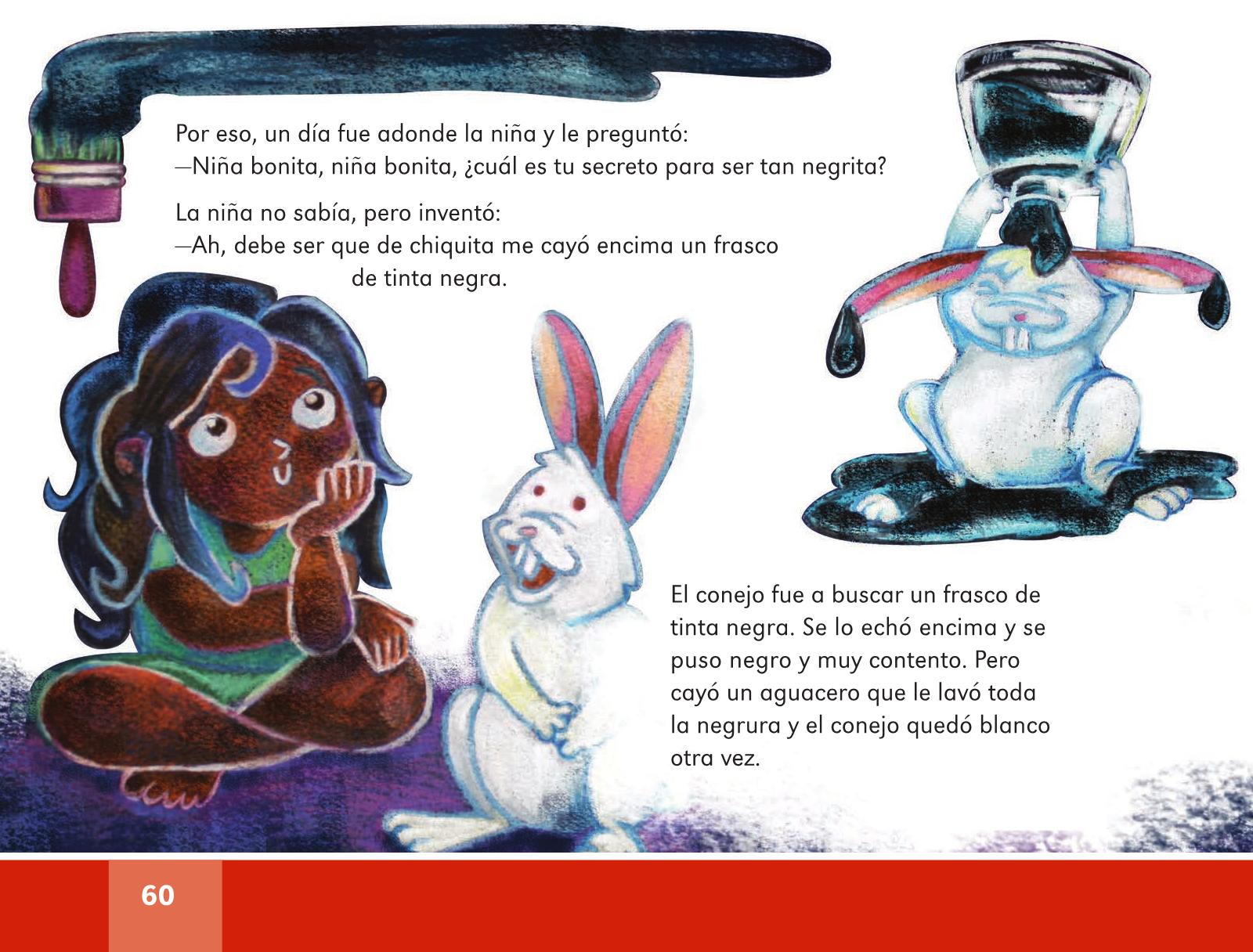 Cuentos albina mozambique conejo minds
